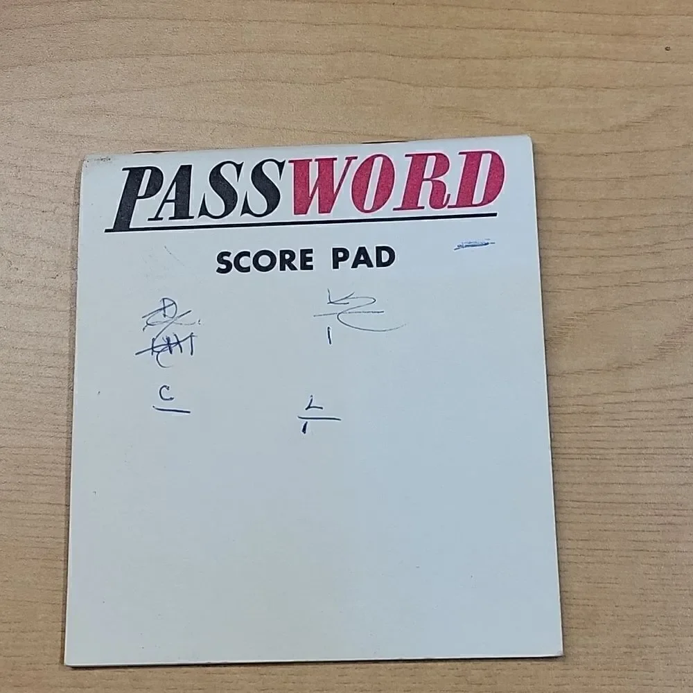 ‎Vintage 1962 PASSWORD Vol. 9 Board Game by Milton Bradley #4260